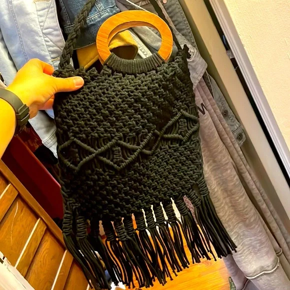 Danielle Nicole Bags Danielle Nicole Macrame Woven Purse Bag Crossbody Poshmark